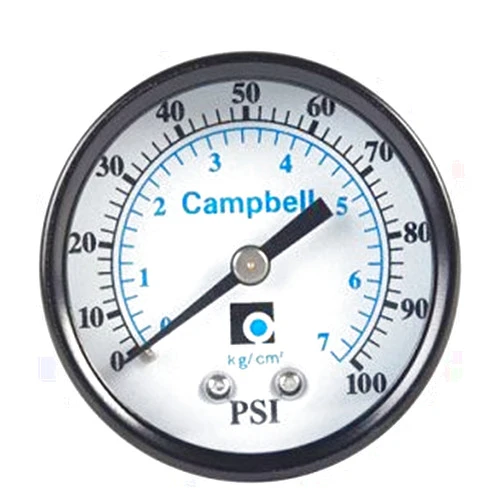 Campbell Manufacturing Campbell Pressure Gauge 100 psi