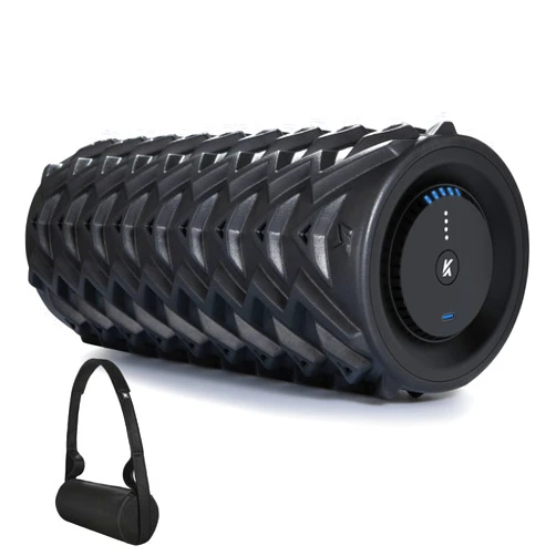 KIGASSENZIO 5-Speed Vibrating Foam Roller for Back Pain Relief, Muscle Recovery, Deep Tissue Massage & Physical Therapy - High-Density Electric Rechargeable Massage Roller 12.8 Inches
