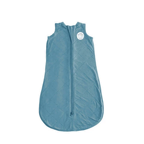 DREAMLAND BABY Bamboo Viscose Sleep Sack (12-24 Months). Ultra Soft Blanket w/ 2-Way Zipper. 97% Viscose, 3% Spandex (Ocean)