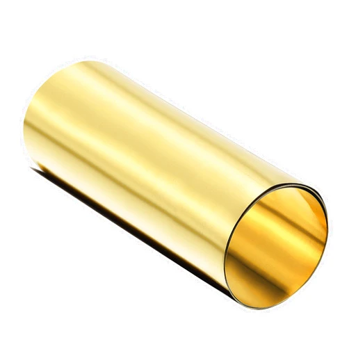 uxcell Brass Sheet Roll, Metal Foil Plate 1000mm x 200mm x 0.1mm