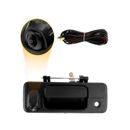 Gledewen Camera W/Tailgate Handle, Compatible with 2014-2021 Toyota Tundra, 2016-2021 Toyota Tacoma, W/Key-Hole, 170° Viewing Angle, Backup Camera Kit, Rear View Camera, Back Up Camera, Reverse Camera