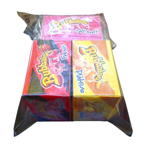 Eaasok Bubbaloo Gum Multi Pack of 3: Tuttti Fruitti, Strawberry, Banana; 150 count