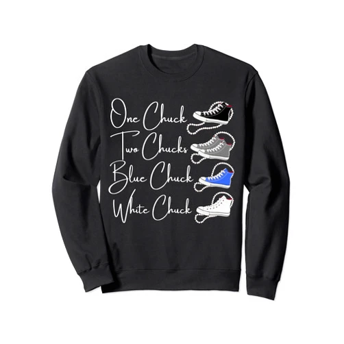 Chucks and Pearls Teachers Melanin Divine Nine Chucks and Pearls Divine Nine Black Girl Magic Blue White Sweatshirt