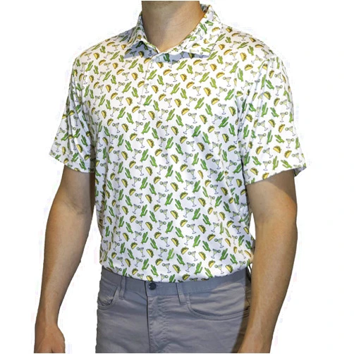 Chameleon Golf Polo - Mens Golf Polo