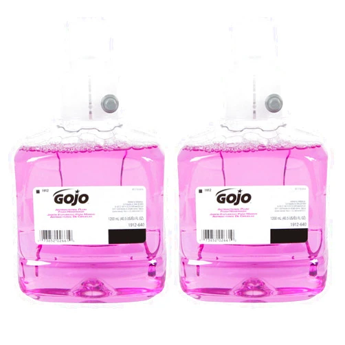 GOJO Antibacterial Foam Handwash, Refill, Plum, 1200mL Refill, 2/Carton