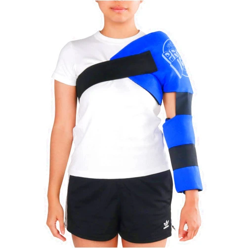 PRO ICE COLD THERAPY PRODUCTS Pro Ice Wearable Youth Shoulder and Elbow Ice Pack Wrap with Reusable Ice Packs & Adjustable Straps | Arm Ice Pack Wrap for Pitchers - PI 220