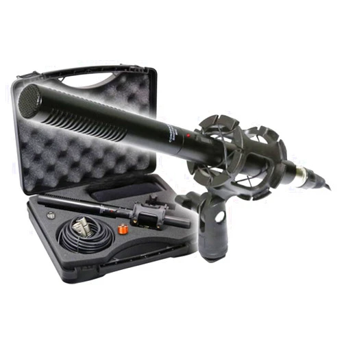 Synergy Digital Camcorder External Microphone Compatible with Panasonic AG-AC30 Full HD Camcorder External Microphone Vidpro XM-55 13-Piece Professional Video & Broadcast Unidirectional Condenser Microphone Kit
