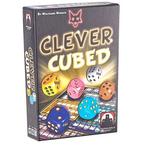 Stronghold Games Clever Cubed Board Game Black