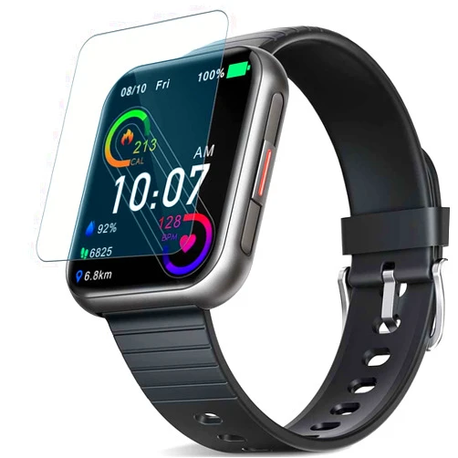 Vaxson 3-Pack Anti Blue Light Screen Protector, compatible with E Easiecom G16 PRO Smartwatch Smart Watch TPU Film Protectors Sticker [ Not Tempered Glass ]