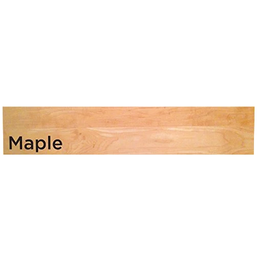 Woodchucks Wood Hard Maple 4 Pack Boards, Each 3/4