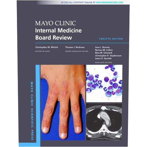 Christopher M. Wittich MD PharmD Mayo Clinic Internal Medicine Board Review (Mayo Clinic Scientific Press)
