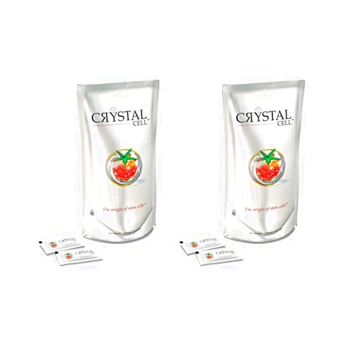 Crystal Cell 2 Packs Phytoscience Phyto Stem Cell Anti Aging Wrinkles Remover Lifting Skin Texture(14 Sachets/Pack)