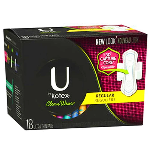 Kotex U by Kotex Ultra Thin Regular Maxi Pads 18