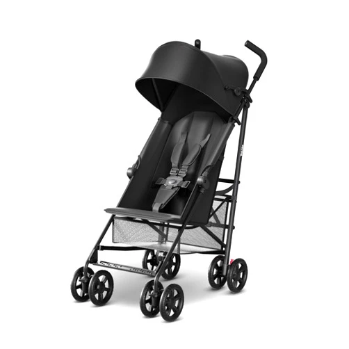 MAMA & BABY Trek Lite Umbrella Stroller - Compact Fold, Multi-Position Recline, Travel Stroller with Carry Strap, Large Storage and Cup Holder