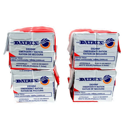 Datrex Emergency Food Ration Bars for Disaster or Survival, 2400 Calories per Pack of 12 Bars