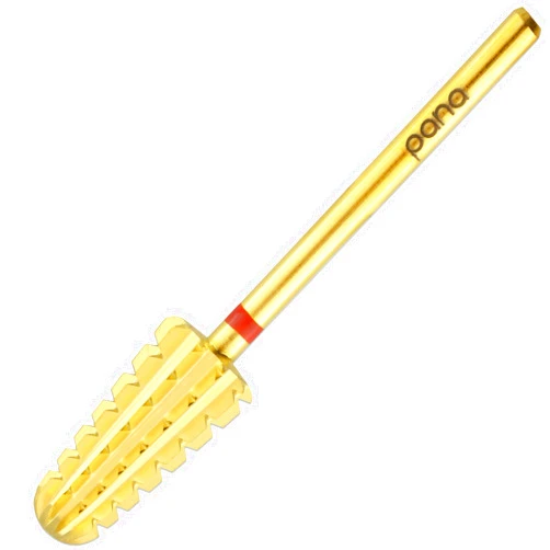 PANA Upgraded PANA Volcano Nail Carbide Bit - Two Way Rotate use for Both Left and Right Handed use - Fastest remove Acrylic or Gel – For Manicure Drill Machine - 3/32
