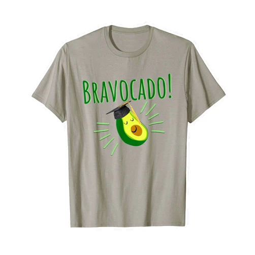 Avocado Statement Gift Tees Co. Funny Avocado Graduation Gift Bravocado Bravo Cado Cute T-Shirt