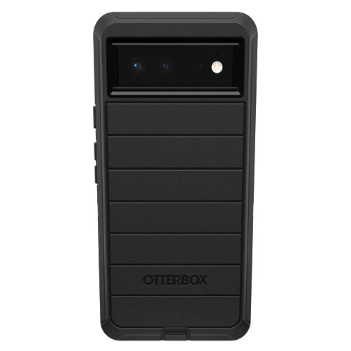 OtterBox Defender Series Case for Google Pixel 6 (Only) - Case Only - Microbial Defense Protection - Non-Retail Packaging - Black
