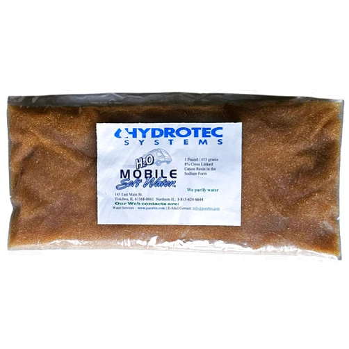 MOBILE SOFT WATER 1 Pound of Virgin Ready To Use Water Softening Resin