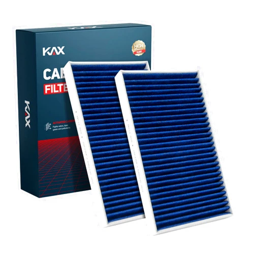 KAX Cabin Air Filter, GCF049 (CF8791A) Replace for Silverado, Suburban, Avalanche, Tahoe, Sierra, Yokon, Escalade (1999-2002) Cabin Filter, Strong Adsorption w/Upgraded Activated Carbon(2 Pack)