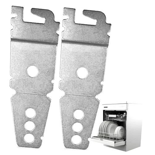 IMPRESA 2-Pack Undercounter Dishwasher Bracket Replacement - Whirlpool -Compatible - Compare to 8269145 / WP8269145 - Replacement Dishwasher Upper Mounting Bracket