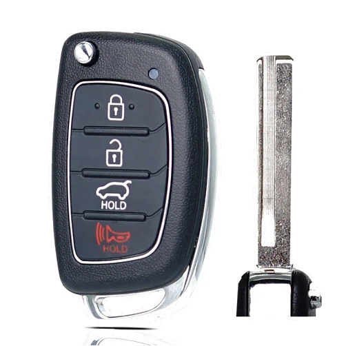 MechanMagic Key Fob Remote Replacement Fits for Hyundai Santa Fe 2013 2014 2015 2016 TQ8-RKE-3F04 Keyless Entry Remote Control 95430-4Z100 46 Chip