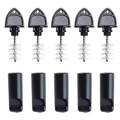 FERRODAY Draft Beer Tap Plug 10 Pieces Keg Faucet Tap Plug Brush Draft Beer Rubber Tap Soother Covers Beer Faucet Brush Plug Beer Faucet Tap Cleaning Plug - 5+5 Keg Faucet Brush Plugs for Keg Beer Tap