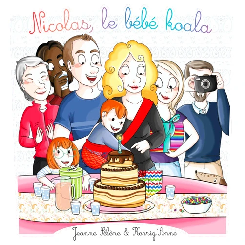 French Edition by Jeanne Sélène (Author), Korrig'anne (Author) Nicolas, le bébé koala: livre tout carton