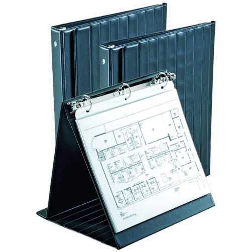 Cardinal Easel Ring Binder, Horizontal, 1-Inch, 11-Inch x 8-1/2-Inch, Black (09260V3) / 3 Pack