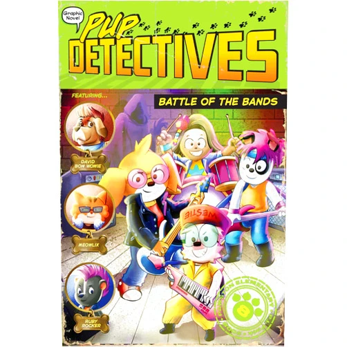 By Felix Gumpaw (Author), Glass House Graphics (Illustrator) Battle of the Bands (8) (Pup Detectives)