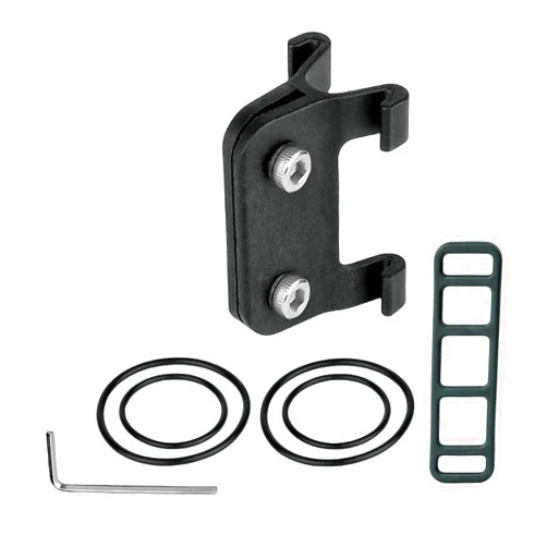 SUKOUSRAM Bike Race Number Plate Mount Holder Cycling Number Plate Mount Quick Release Racing Number Holder Mount for Aero Seatpost