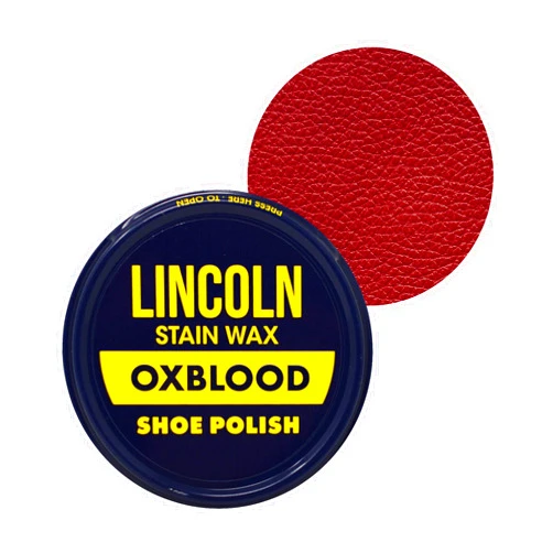 Lincoln Shoe Polish Wax - 2-1/8 oz | Made in USA Since 1925