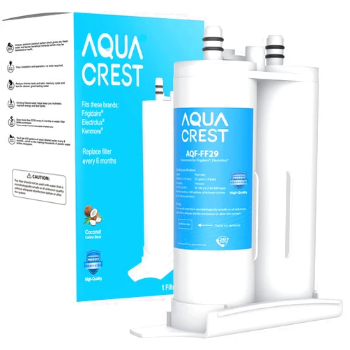 AQUA CREST Replacement for Frigidaire® & Electrolux® WF2CB®, PureSource2®, FC100, NGFC 2000, 9916, 469916, 469911, EWF2CBPA® Refrigerator Water Filter, 1 Filter