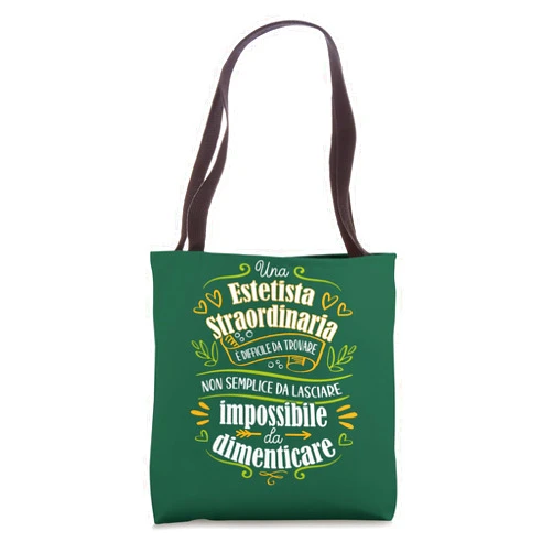 Buoni Idee Regalo Amica Estetista Personalizzati Estetista Straordinaria Idee Regalo Per Estetista Originale Tote Bag
