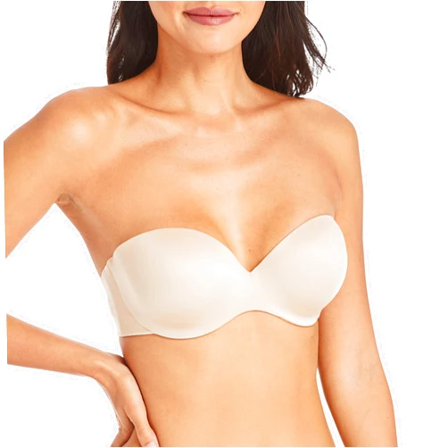Maidenform Women's Strapless Bra, Custom Lift Underwire Bras for Women, Convertible Straps, Supportive