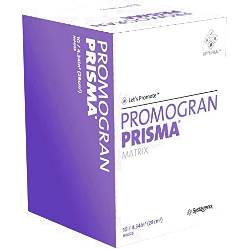 Johnson & Johnson 1 (Box) OF PROMOGRAN PRISMA Matrix JNJMA028(Box) Pad Size 4.34 Sq inches