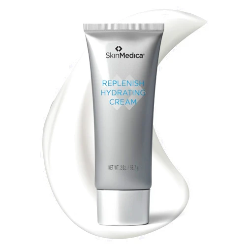 SkinMedica Replenish Hydrating Cream - Vitamin C Cream for Face, Your Essential Hydrating Cream for a Glowing Skin that Refreshes, Smoothes and Nourishes Sensitive Skin, 2 Oz