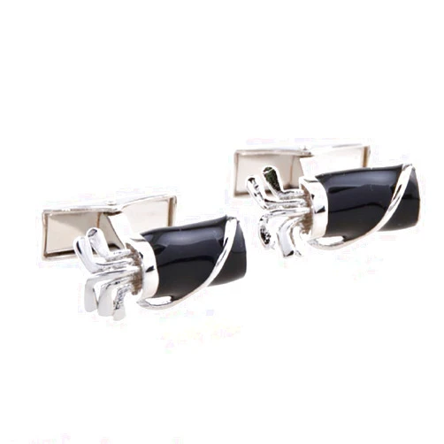 MRCUFF Golf Bag Clubs Golfer Pair Cufflinks in a Presentation Gift Box & Polishing Cloth