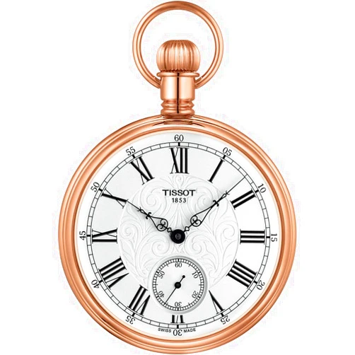 Tissot unisex-adult Lepine Brass Pocket Watch Rose Gold T8614059903301