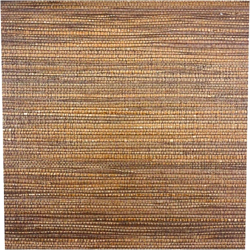 CONCORD WALLCOVERINGS ™ Decorator, Grasscloth Texture Wallpaper Brown Roll