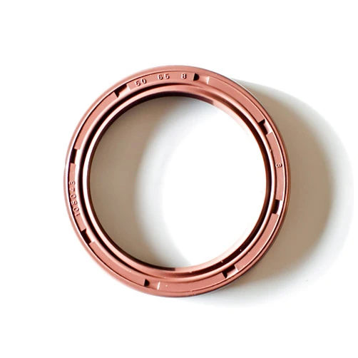 EAI 50mm x 65mm x 8mm FPM/FKM TC Double Lip w/Stainless Steel Spring Oil Seal. Comp. /w Viton Shaft Seal