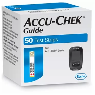 Accu-Chek Guide Test Strips, 50 Test Strips (Pack of 5)