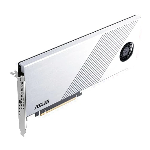 ASUS Hyper M.2 x16 Gen 4 (PCIe 4.0/3.0) Supports 4X M.2 NVMe Devices (2242/2260/2280/22110) Up to 256Gbps for AMD TRX40 / X570 PCIe 4.0 NVMe Raid and Intel® Platform