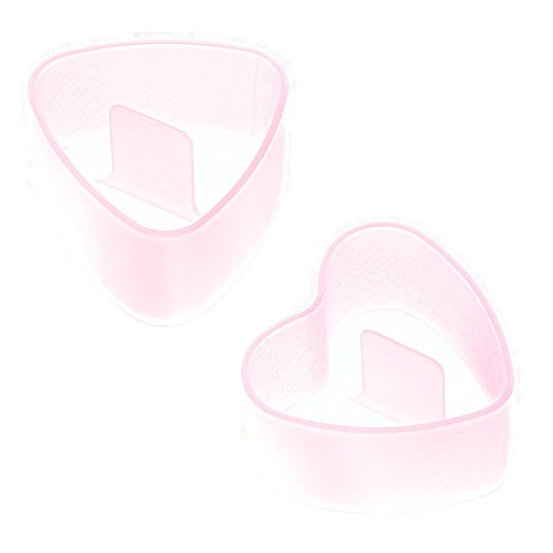 KALIONE 2pcs Triangle Onigiri Mold Heart Rice Ball Mold Heart, Rice Triangle Mold, Pink Sushi Press Mold, Onigiri Mold Sushi Making Kit, Triangle Sushi Gadgets Riceball Molder
