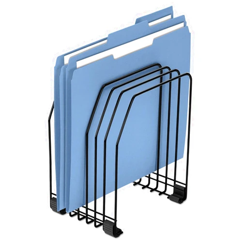 Fellowes Workstation File Organizer, 7 Section, Wire, Black (68112)