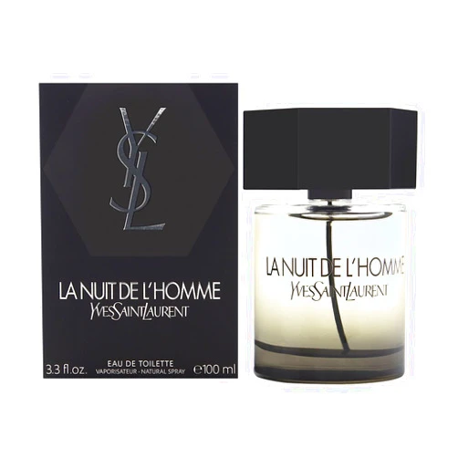Yves Saint Laurent La Nuit De L'Homme by Yves Saint Laurent for Men - 3.3 oz EDT Spray