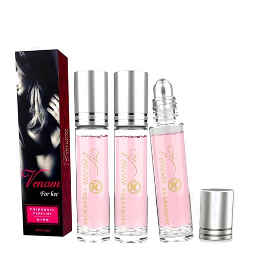 Leixu 3Pcs Lunex Phero Perfume, Verola Perfume for Women, Women Pheromone Perfume, Specially Designed For Women, Portable Perfume Long Lasting Female, Roll On Perfume Phero Oil.