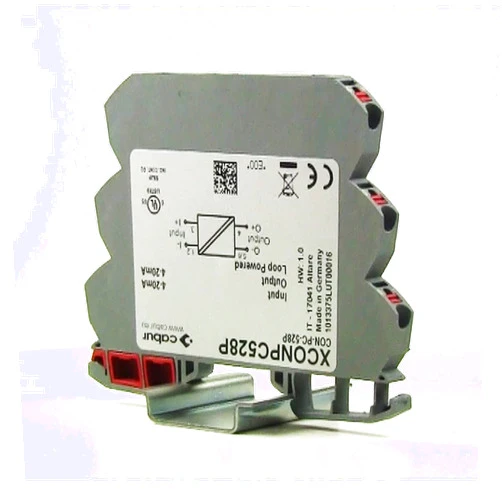 Automation Systems Interconnect Loop Powered Analog Signal Isolator, 4-20mA, Galvanic Separation, DIN Rail Mounted
