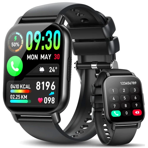 WeurGhy Smart Watch for Men/Women with Bluetooth Call/Message Reminder, 1.85