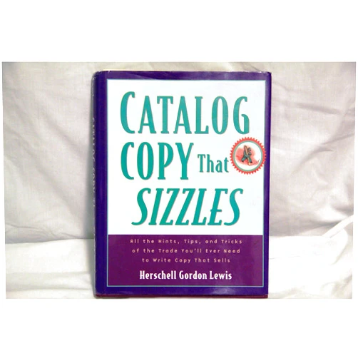 H G Lewis Catalog Copy That Sizzles